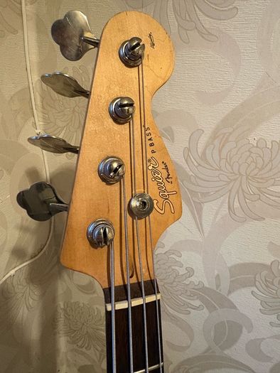 Squier Precision Jazz (PJ) Bass Upgraded EMG Pickups