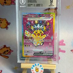 Pikachu EX 277 BGS 9