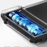 Walking Pad Treadmill, 6km/h Under Desk Treadmill for Home, 2.5HP Quiet Portable Electric Running Pad, Office Mini Walking Machine, 300LBS Capacity, Remote & LED Display, No Assembly Image 2