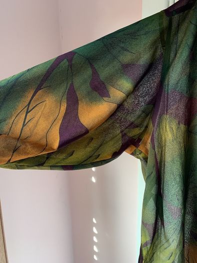 Semi sheer vintage blouse