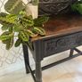 Vintage Oak Green Man Carved console Image 7