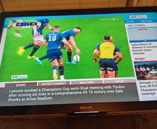 Philips tv52 ins  working perfectly with remote control.  Smart tv