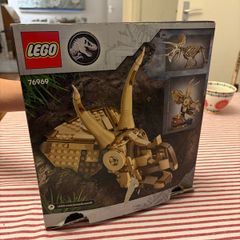 Lego Triceratops Skull