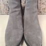Women's Amy Huberman Bourbon Ankle Boots Heels Grey Leather Suede Size Uk 6 Eu 39 Image 4