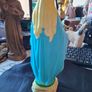 Beautiful Old Virgin Mary Figurine or Praying Madonna, Postage Available or collection Image 3