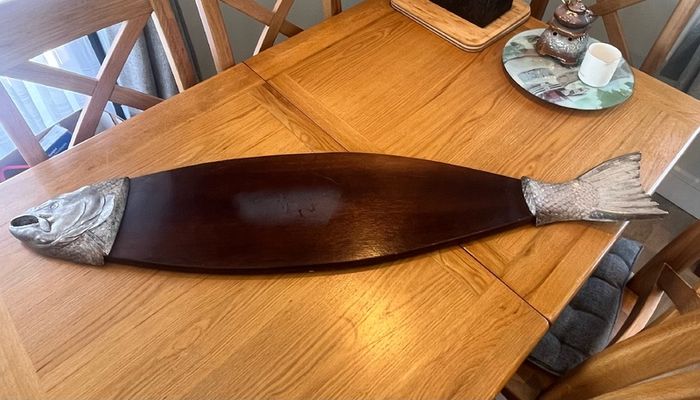 Vintage Salmon Platter Large