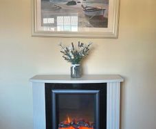 Electric fire and surround