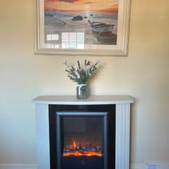 Electric fire and surround