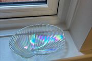 Sostrene Green iridescent shell bowl