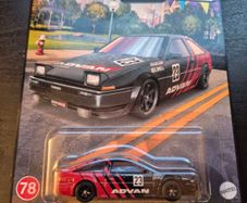 Hot Wheels Toyota AE86 Sprinter Trueno Advan Boulevard #78