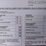 Knitting Pattern - Copy - 22inch Baby Doll Clothes - Sirdar 6454 Image 2
