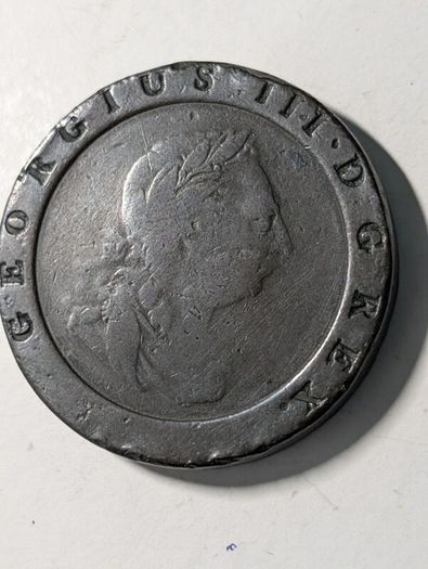 Cartwheel 2 pence 1797