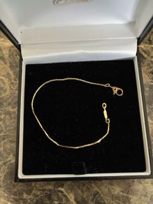 Gold tone Monet bracelet