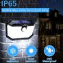 Solar Security Lights Outdoor Super Bright Wireless 178 LED Solar Wall Lights 270 Degree Wide Angle Solar Motion Sensor Lights IP65 Waterproof Outside Solar Powered Flood Lighting for Fence Garden 4 Pack (FREE POSTAGE) Image 5