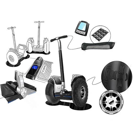 BIG SALE !!!! Of-road, all terrain, two wheel self balancing electric scooter 3300W