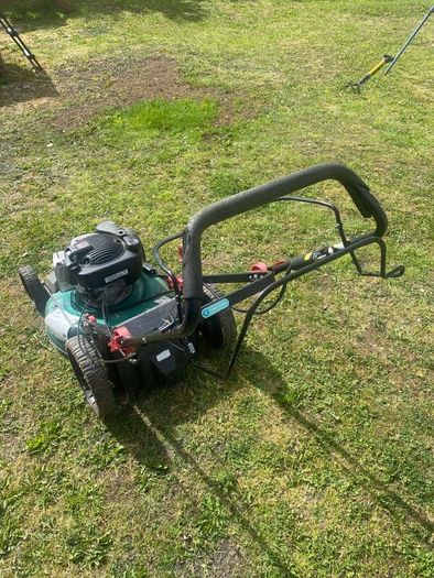 Petrol lawn mower