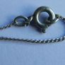 Vintage Sterling Silver 925 Welsh Daffodil Love Spoon Necklace, Heart Love Spoon Pendant Image 10