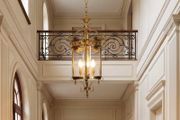 This is a solid brass lantern handmade lantern