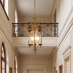 This is a solid brass lantern handmade lantern