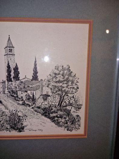 Vintage print of Lovrecica 1978