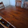 Rustic Solid Wood 6-Piece Dining Suite Image 2
