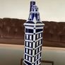 Vintage Galician Abstract Art Sargadelos Tower of Hercules Bottle Image 3