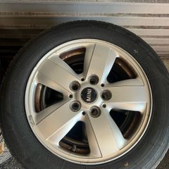 Mini One alloys and tyres 5 stud