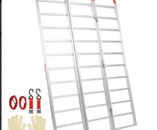 Heavy-Duty Aluminium Loading Ramp  Triple-Fold Design  700 kg Capacity