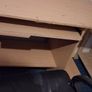 Large Natural Computer Desk without Keyboard Desk & Storage Shelves Image 5
