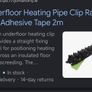 clip rails for underfloor heating Image 4