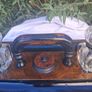 Victorian Burr Walnut Table Inkwell Stand Image 4