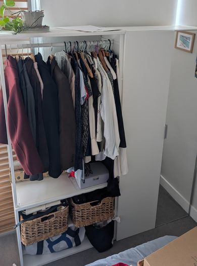IKEA Platsa wardrobe with mirror