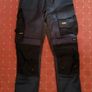 Snickers 6241 AllroundWork Stretch Trousers Holster Pockets Navy/Black Image 2