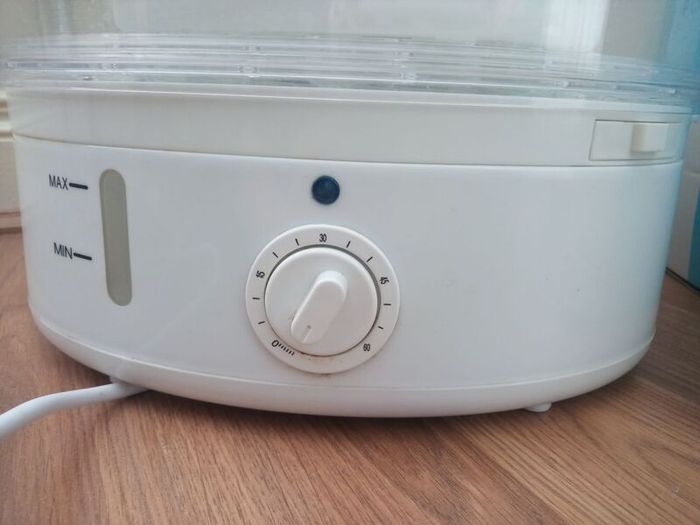 2 Bowl Steamer- White