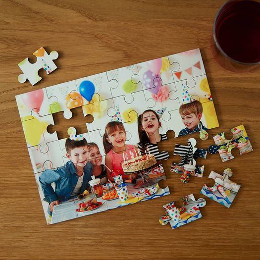 30 Piece Personalised Wooden Jigsaw Puzzle