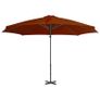 Cantilever Umbrella with Aluminium Pole Terracotta 300 cm Image 3