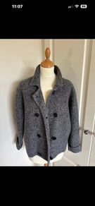 Grey wool jacket size 10