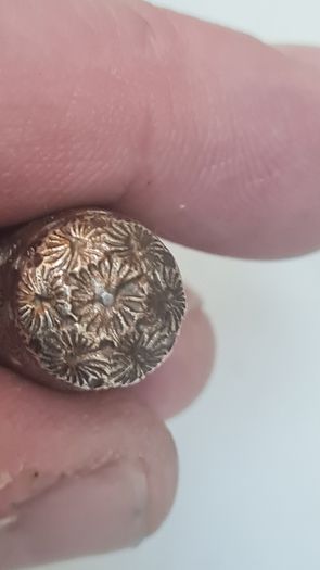 Antique silver thimble