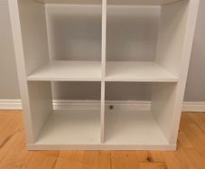 Ikea Kallax with 4 Boxes