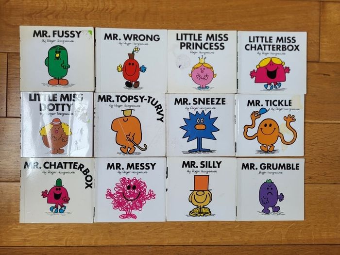 Little Miss and Little Mr Men books