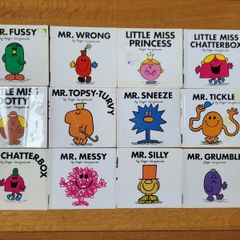 Little Miss and Little Mr Men books