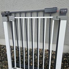 Stair gates for baby, Safety 1st & Cuddl one grey one white