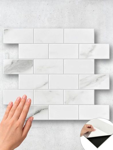 Peel and Stick Composite Tiles - 60 Designs