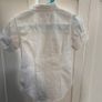 Ralph Lauren White Cotton Oxford Short-Sleeve Girls Shirt Image 2