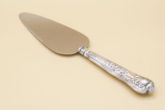 Vintage Harrison Brothers Pie/Cake Server (silver handle) 1964