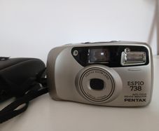 Pentax Espio 738 35mm Film Camera + Original Case