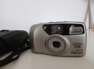 Pentax Espio 738 35mm Film Camera + Original Case
