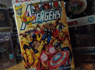 Wizard: Avengers Special  #1 ! One-Shot ! Cover by George Perez ! 1999 ! by Marvel !