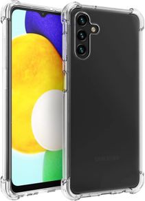 For Galaxy A13 5G Case Transparent Reinforced Corners TPU Shock-Absorption Flexi