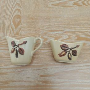 Carlton Ware Jug and Sugar Bowl